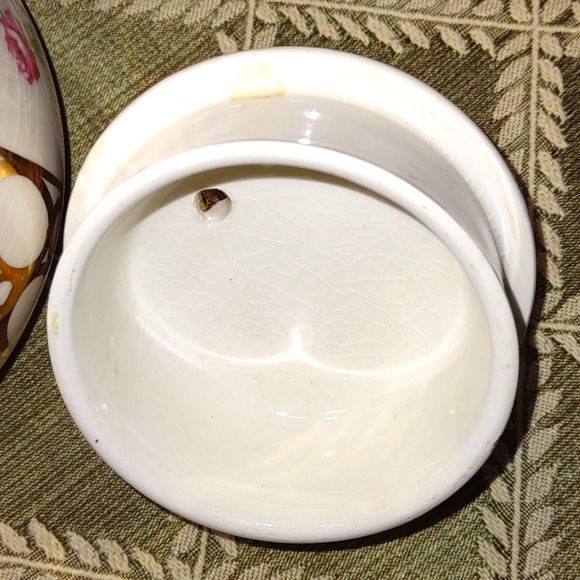 Vintage Sudlows Teapot Accented in Gold and Pink Rose Pattern - Picture 5 of 7